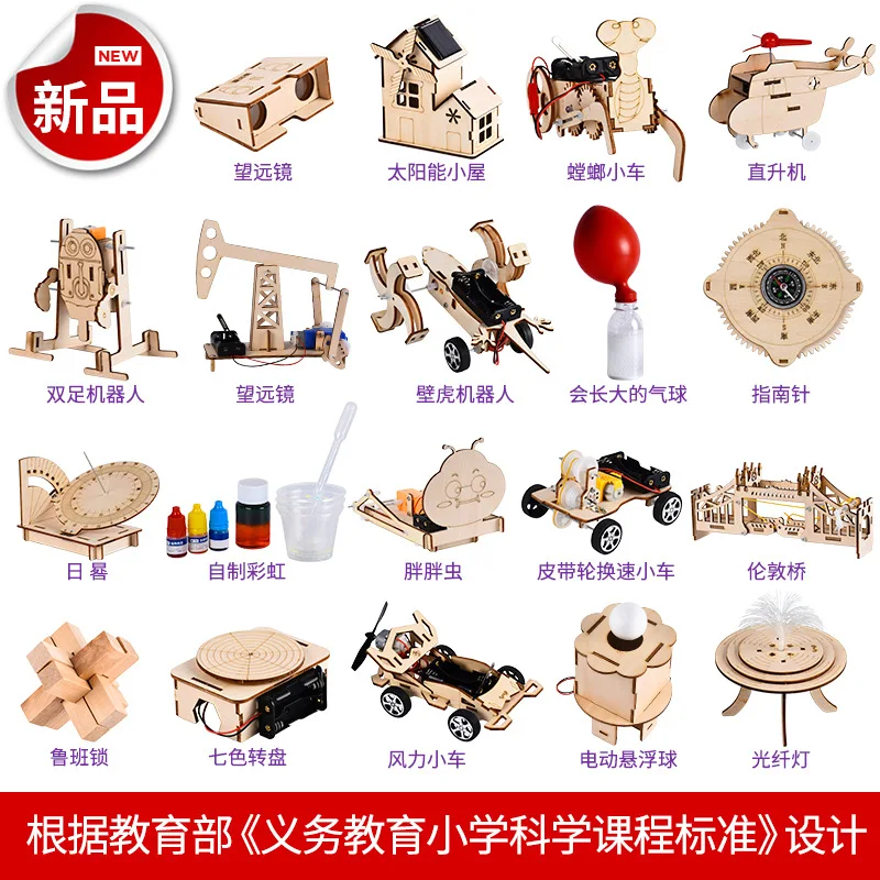 

Young STUDENT'S Physics Science And Technology Small Invention Educational Toy Science Experiment Set Kindergarten Science And T