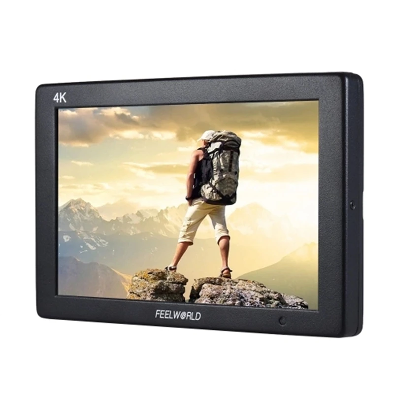FEELWORLD T7 7 дюймов 1920x1200 ips накамерный монитор 4K HD вход выход Алюминиевый сплав рамка для Canon Nikon sony DSLR