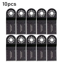 

10pcs Multitool Saw Blade Oscillating Blade Tool For Fein Makita RIDGID Ryobi Milwaukee Multi 50-54HRC Wood Cutting Kit