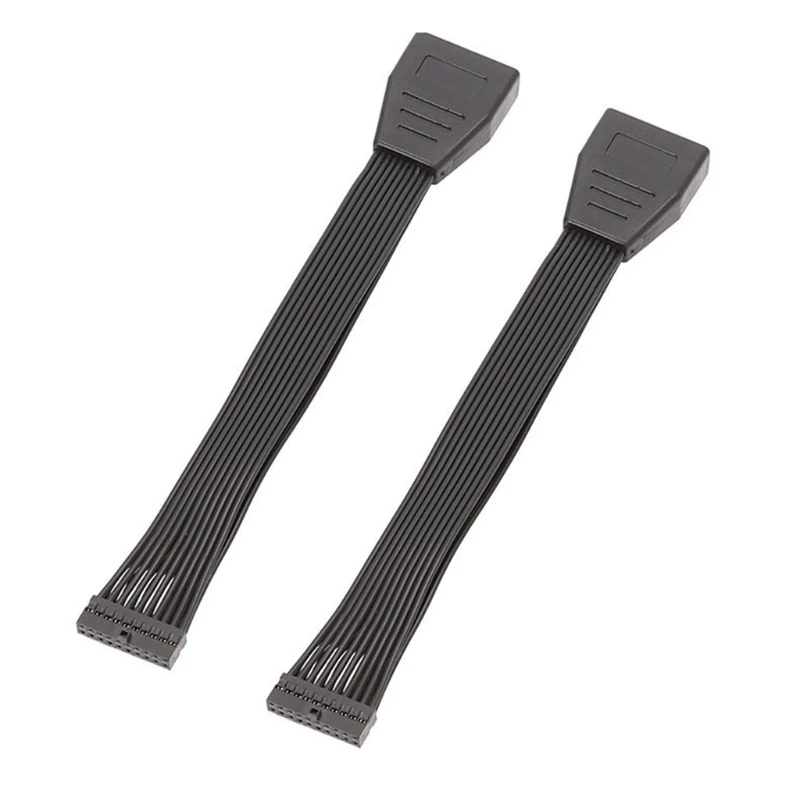 Streamlined Connectivity: Mini USB 3.0 19/20 Pin Internal Extension Cable - 5.9inch/15cm Flat Wire for Motherboard Description Image.This Product Can Be Found With The Tag Names Cheap Computer Cables Connectors, Computer Cables Connectors, Computer Office, High Quality Computer Office