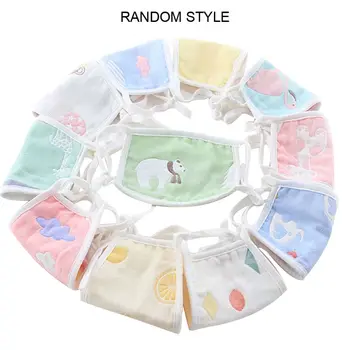 

1pc Cute Cartoon Washable Reusable Children's Cotton Mask for Boys Girls Prevent Flu Facial Masks Protective Face Mask
