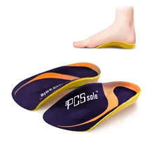 

PCSsole 1/2 Length Women's Shoes Inserts Plantar Fasciitis Orthopedic Insole Orthopedics Valgus Corrector Padding Men's Sneakers