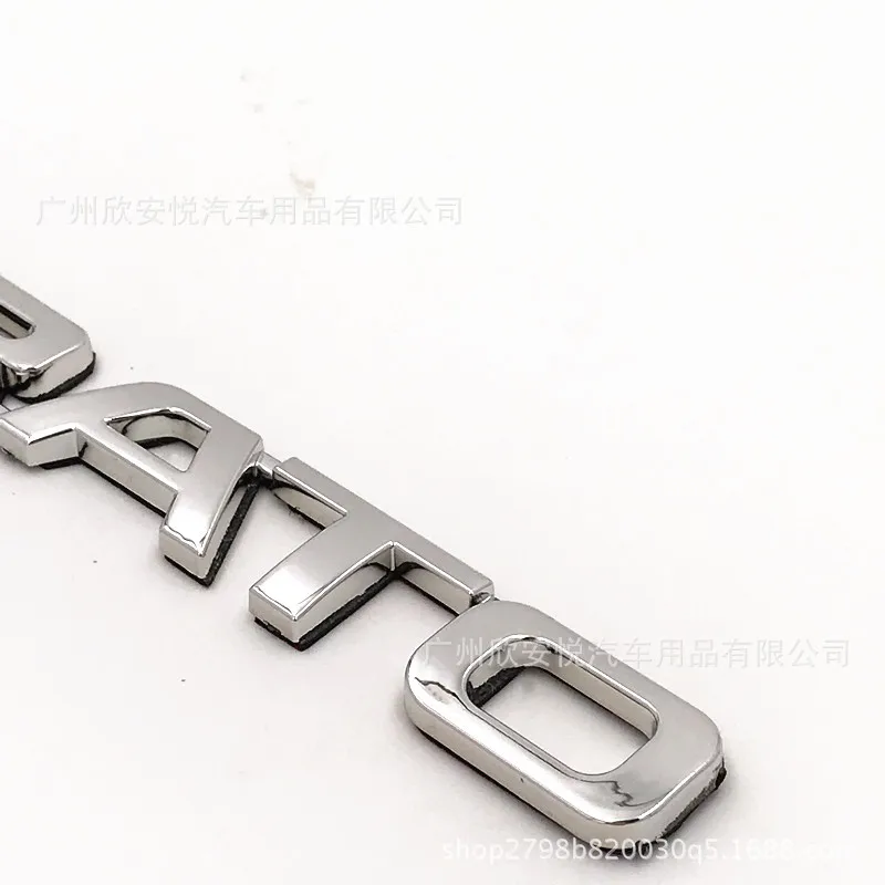 Cerato задний Авто Логотип Dongfeng Yueda Kia после слова знак слова пластина Хвостовая дверная табличка Cerato буквенный знак