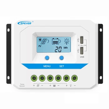 

10A/20 A/30 A/45A/60A Viewstar solar charging and discharging controller LCD display USB
