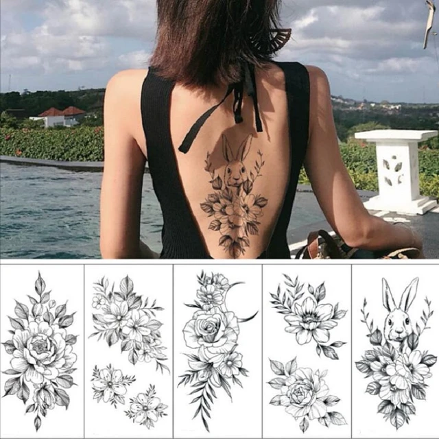 Hibiscus flower tribal chest tattoo by doristattoo on DeviantArt