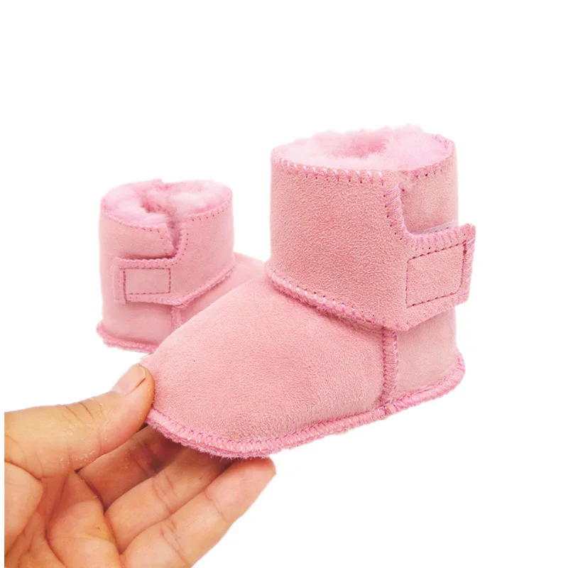 

Winter Snow Boots for Baby Fur Toddler Botas Infant Boots Boy Girls Bootie Kids Snowshoes Handmade.