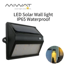 Светодиодный солнечный свет 12 Светодиодный s Солнечный настенный светильник IP65 Водонепроницаемый Открытый садовый фонарь аварийный свет безопасности Солнечная лампа