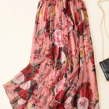 AH10729, модные женские юбки,, Подиумные, Роскошные, известный бренд, Европейский дизайн, вечерние, стильная женская одежда