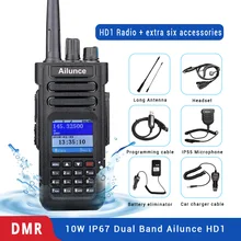 RETEVIS Ailunce HD1 DMR радио цифровая рация (gps) ветчина Amador 10 Вт УКВ