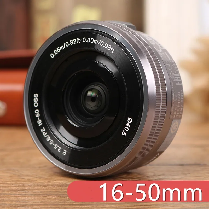 Новинка 95% Подержанный E 3 5-5 6 16-50 PZ OSS объектив SELP1650 E-Mount Zoom для Sony A6300 A6000 A5100 NEX-6 A5000