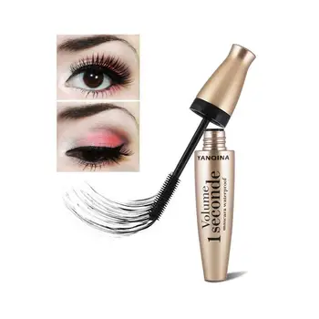 

YANQINA Silicone Brush Mascara Stretch Thick Curling Waterproof Mascara Curling Eyelash Mascara