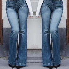 Для Женщин Осенние эластичные Плюс свободный джинсовый комбинезон с карманами; повседневные ботинки, комплект с укороченными штанами джинсы