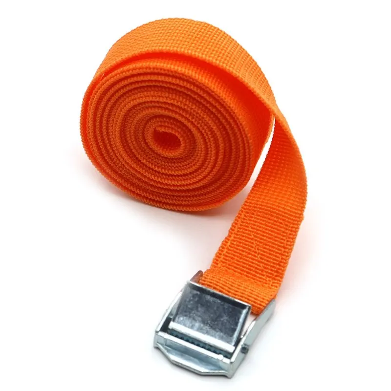 Orange 1 м 2 м 3 м 5 м* 25 мм Автомобильный Натяжной ремень крепкий храповый ремень багажная сумка грузовое крепление с металлической пряжкой - Цвет: Orange