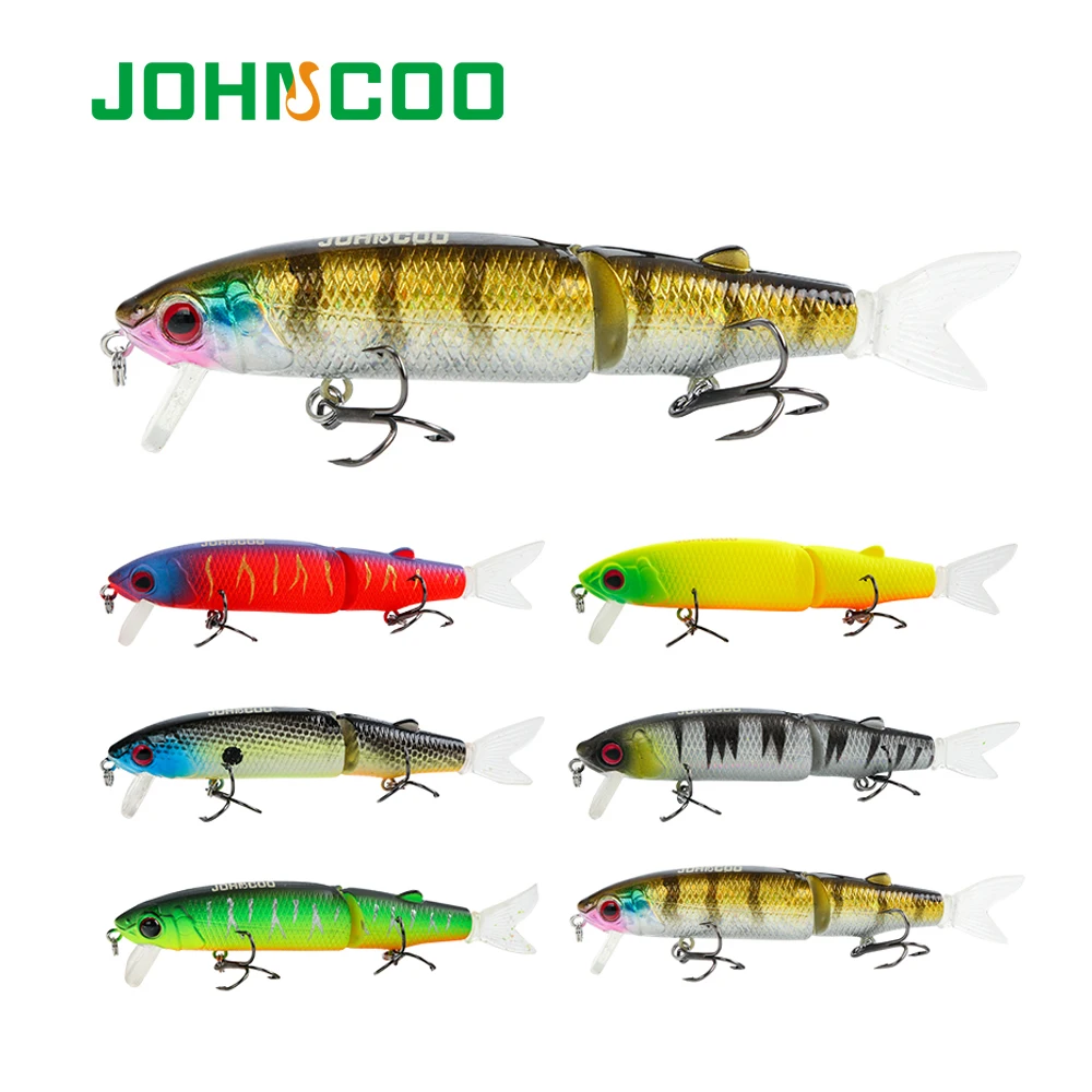  JOHNCOO Wobbler Magallon 110mm 14.7g Hard Minnow Bait Artificial Bait Swim Bait With Spare Tail Fis