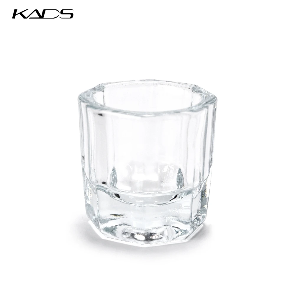 Acrylic Nail Dish Holder Glass Jar nail powder nail acrylic liquid acrylic nail powder acrylic nail paste