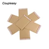 100Pcs Natural Kraft Paper Bubble Envelope Shockproof Bubble Mailer Self Seal Adhesive Shipping Mailing Bags Business Supplies ► Photo 3/6