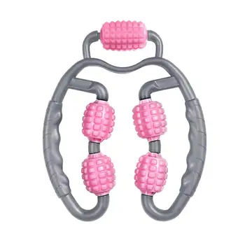 

Leg Massage Foam Shaft Muscle Relaxer Multi-Functional Pressure Point Hand Arm Massage Roller Tool Lean Yoga Fitness Equipment