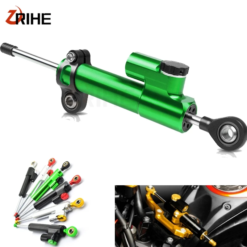 

Universal Motorcycle CNC Steering Stabilizer Damper Reversed Safety Control For KAWASAKI ZX9R ZX 9 R ZX-9R 1998-2003