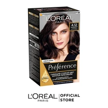 L'Oreal Paris Стойкая краска для волос "Preference", оттенок 4.12, Монмартр