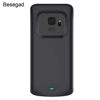 

Besegad 5200mAh External Battery Charging Case Cover Power Supply Rechargeable Charger Skin for Samsung Galaxy S9/S9 Plus funda