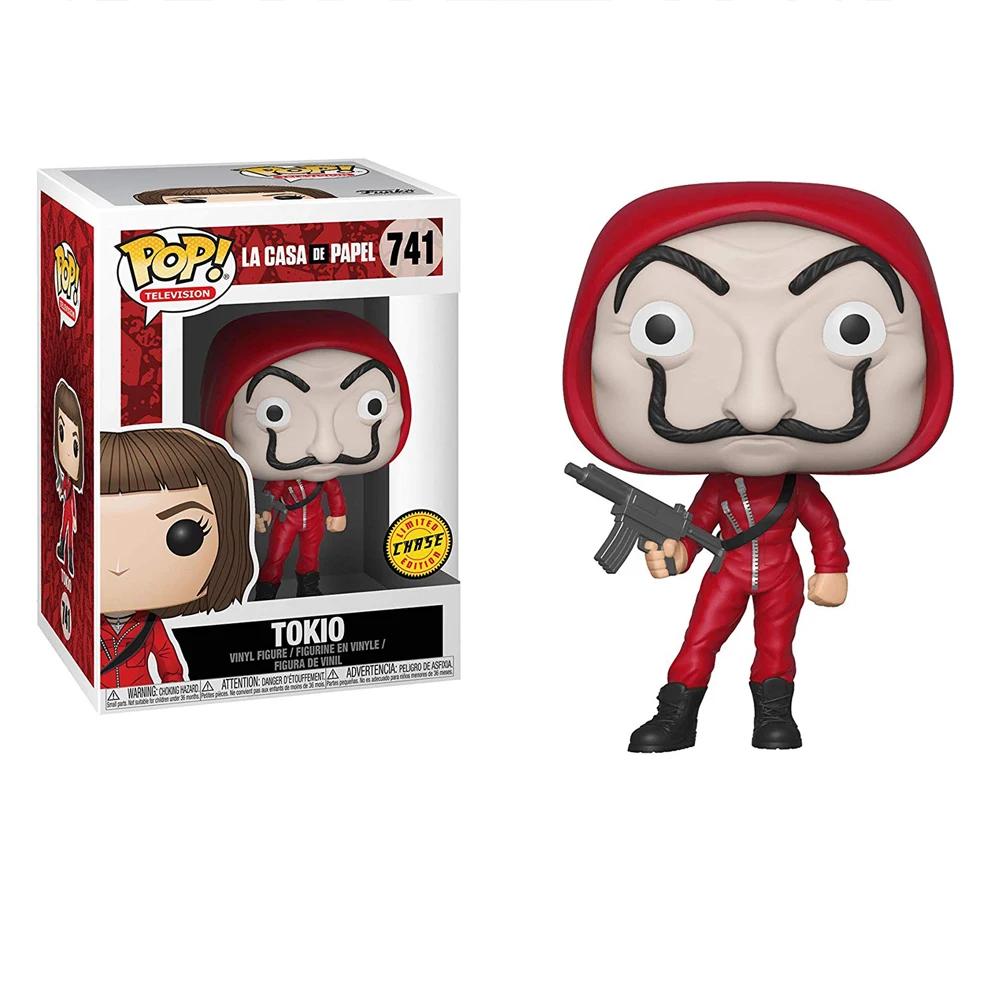 Funko Pop La Casa De Papel Tokio The Processor Denver Берлинские фигурки Brinquedos Коллекция Модель игрушки