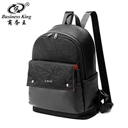 backpack men PU нейлон рюкзак мужчины черный mochila masculina школьные сумки большая емкость повседневная туристический рюкзак Сумка для ноутбука Мужской рюкзаков Известный бренд - Цвет: backpack men