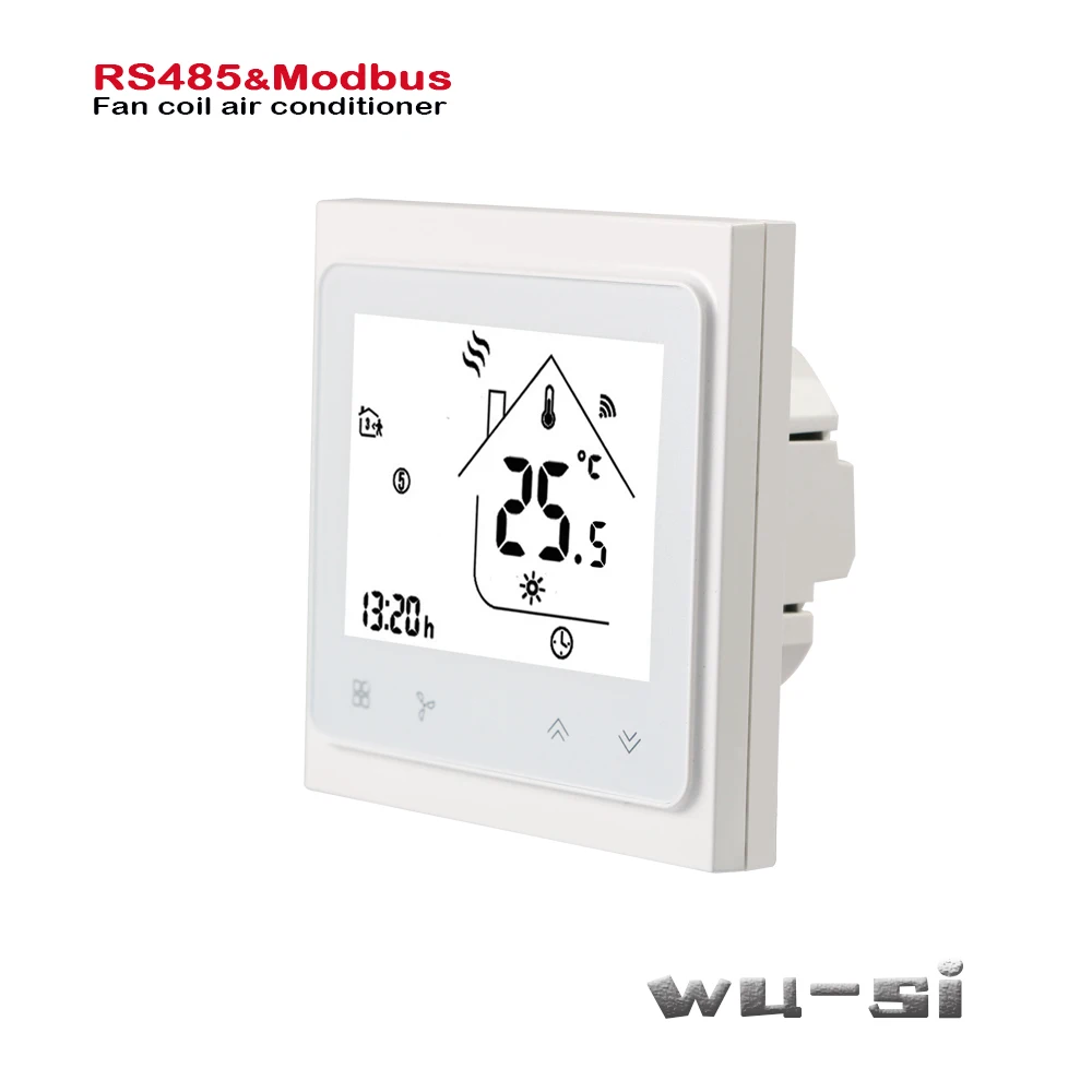 RS485 Proportioneel valve 0-10V signaal control 2Pipe cooling heating Air Conditioning Type thermostat,95-240VAC,24VAC optional RS485 Proportioneel valve 0-10V signaal control 2Pipe cooling heating Air Conditioning Type thermostat,95-240VAC,24VAC optional