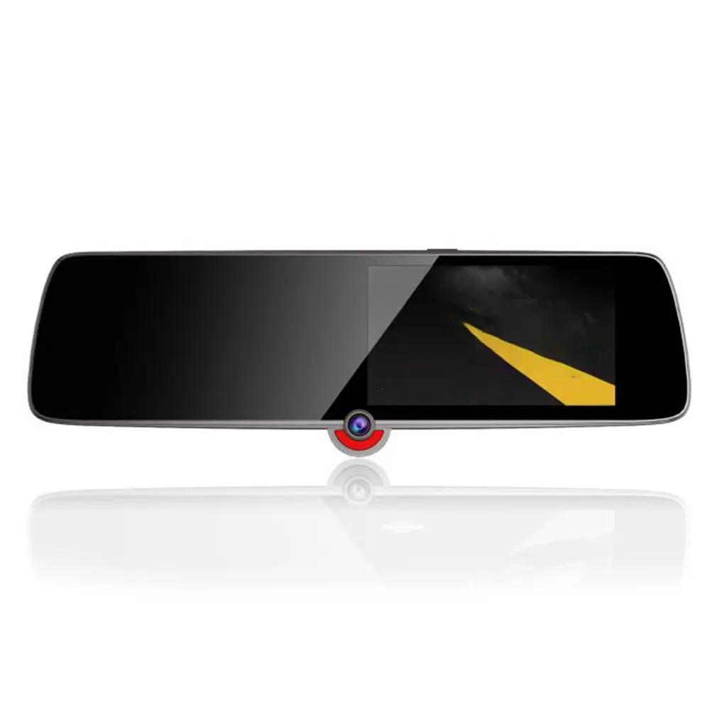 

Car DVR Dual Lens Car Camera Full HD 5 inches Video Recorder Rearview Mirror With Rear view DVR Dash cam Auto Registrator