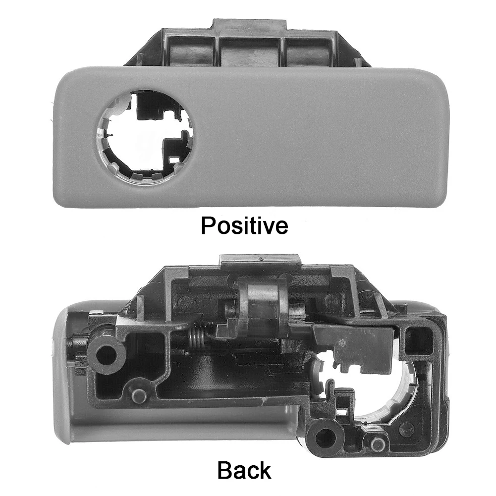 Замок для перчаточного ящика защелка с отверстием серая вытяжная крышка практичная пластиковая ручка простой прочный отсек для Sienna 2004-2010