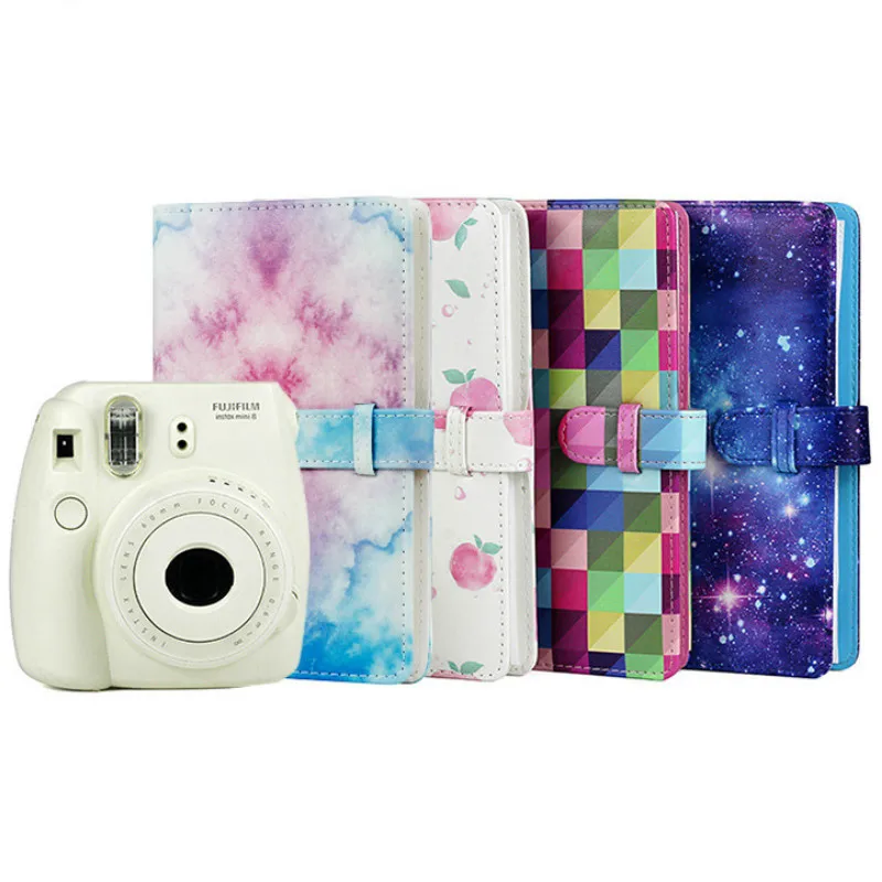 96 карманов 2x3 дюйма мини-альбом для фотографий держатель Polaroid Fujifilm Instax Mini 11 9 8 7s 90