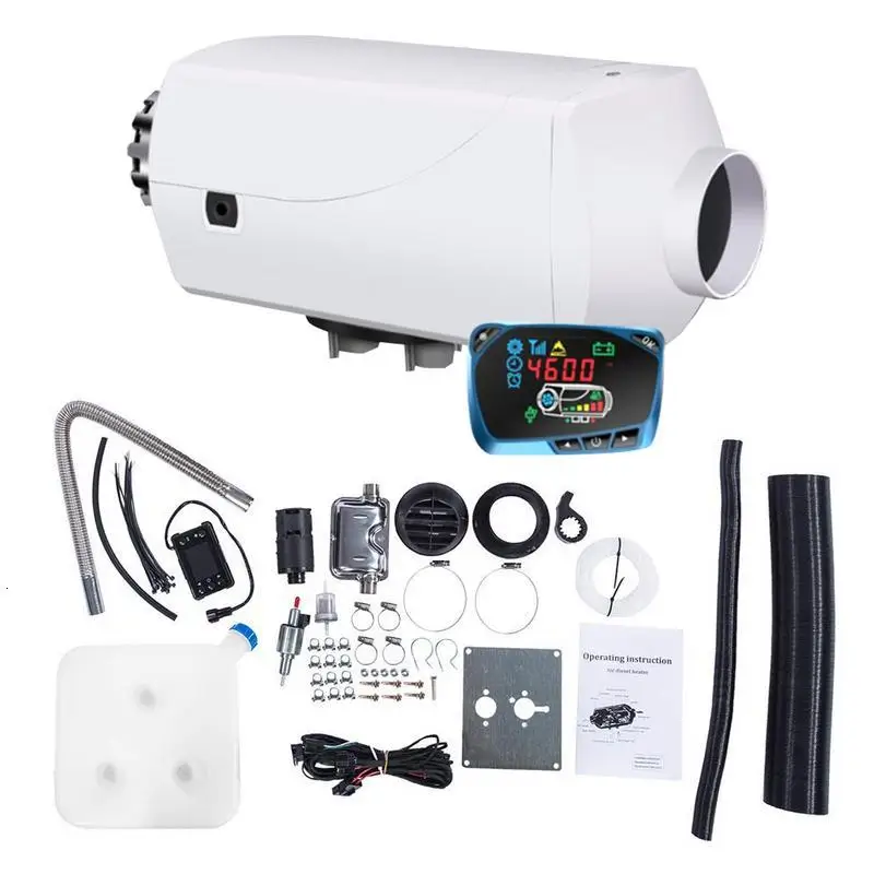 Дровяный стояночный обогреватель с ЖК экраном 24v12в одна машина для грузовика