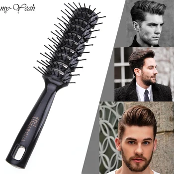 

Pro Hairdressing Hair Salon Barber Anti-static Heat Comb Hair Wig Styling Tool Comb Brush Healthy Massage Reduce Hair Loss Tools