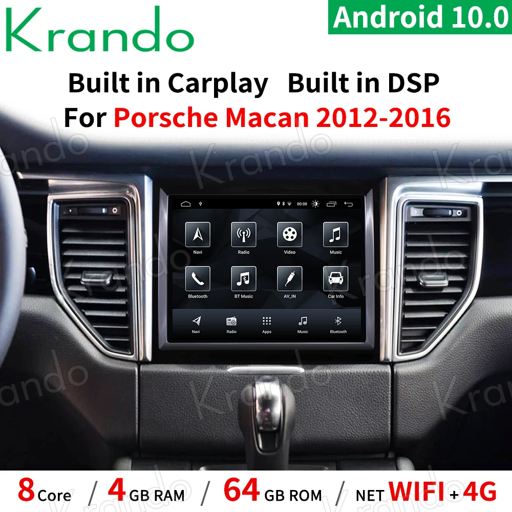 Krando Android 10 0 8 4 ''/10 4&quot Tesla вертикальный экран Автомобильный Аудио