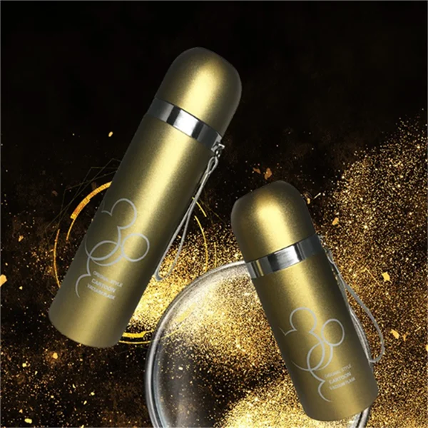 05 one cup 350ml 1 шт 350 мл 500 мл Дисней Микки мультфильм чашка вакуумная изоляция пуля бутылка из нержавеющей стали термос чашка портативный открытый бутылка - Цвет: 05 one cup 350ml