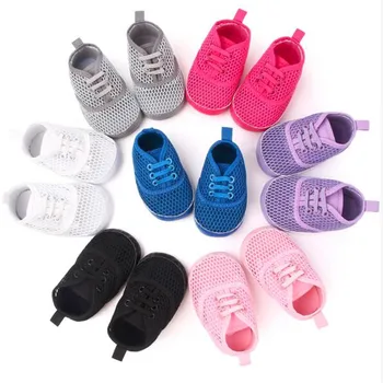 

Fashion Summer Baby Shoes Infant Mesh First Walkers Sneakers Soft Sole Newborn Boys Girls Casual Shoes