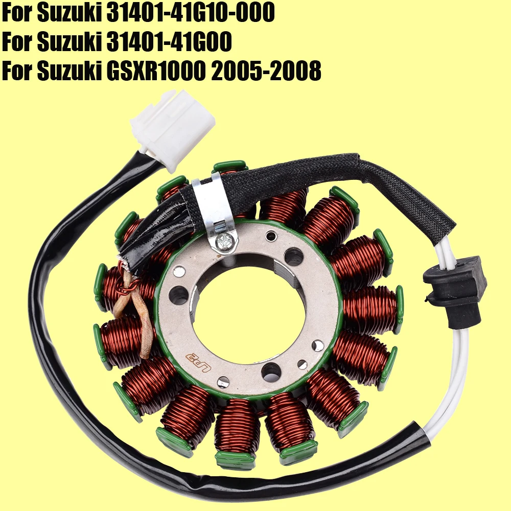 Stator Coil For Suzuki 3140141g10000 3140141g00 Gsxr1000 20052008