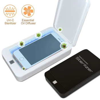 

Cellphone UV Sanitizer Disinfection Aromatherapy For Makeup Brushes Jewelry Toothbrush Machine