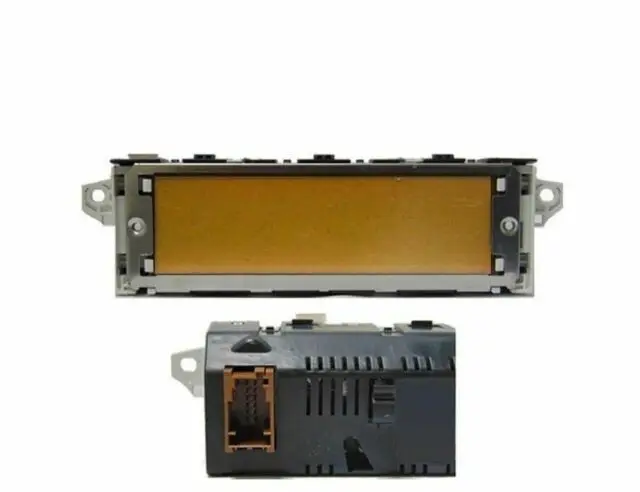 Автомобильный экран Поддержка USB двойной зоны воздуха Bluetooth дисплей 5 меню желтый