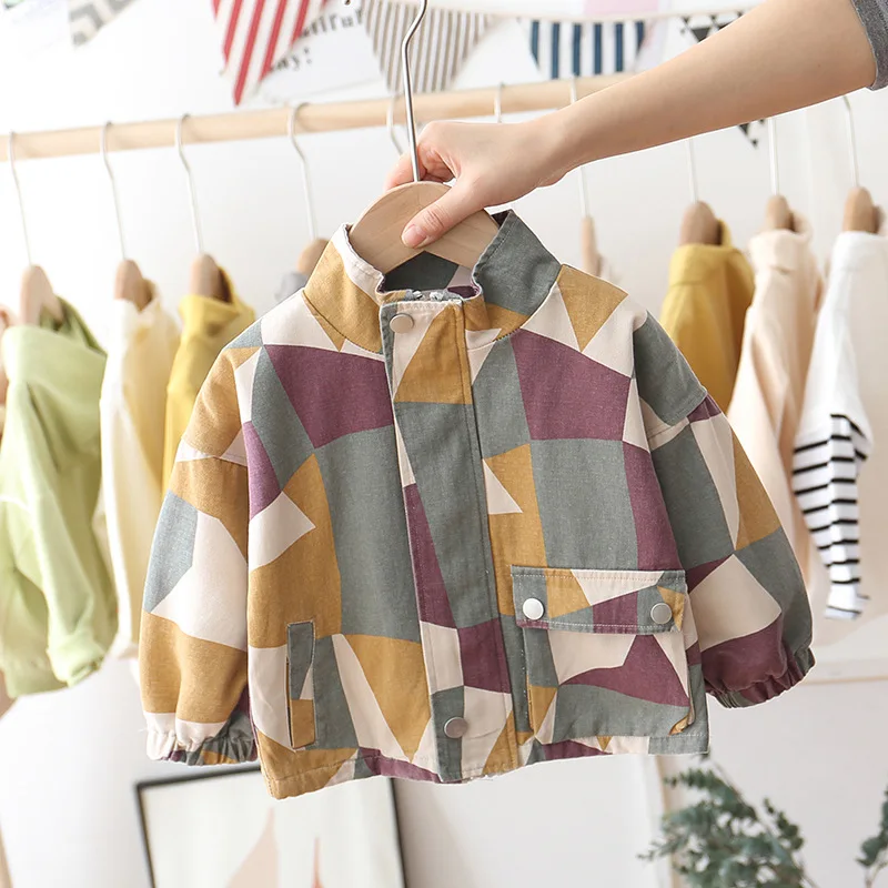 

Childrenswear BOY'S Coat 2020 New Style Baby Children Western Style Handsome Small CHILDREN'S Boy Spring And Autumn Camouflage J