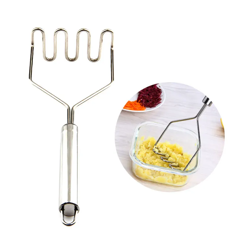

GT Stainless Steel Kitchen Gadgets Potato Mud Masher Cooking Tools Ricer Fruit Vegetable Pressure Machine Kitchen Accessories