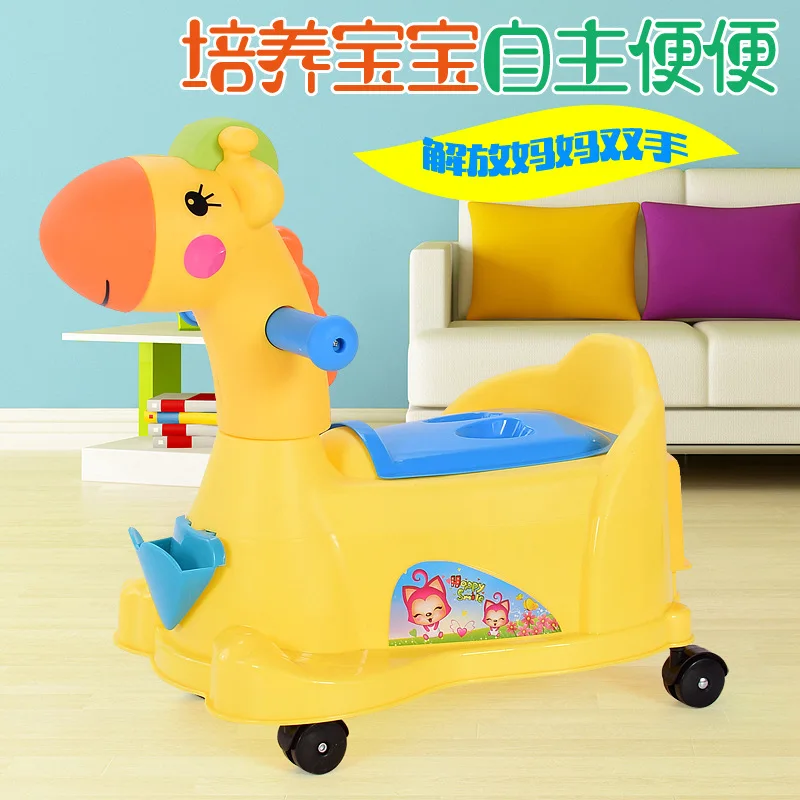 

Extra-large No. Toilet for Kids Baby Girls Pedestal Pan Infants Men's Potty Kids Commode Drawer-type with Music