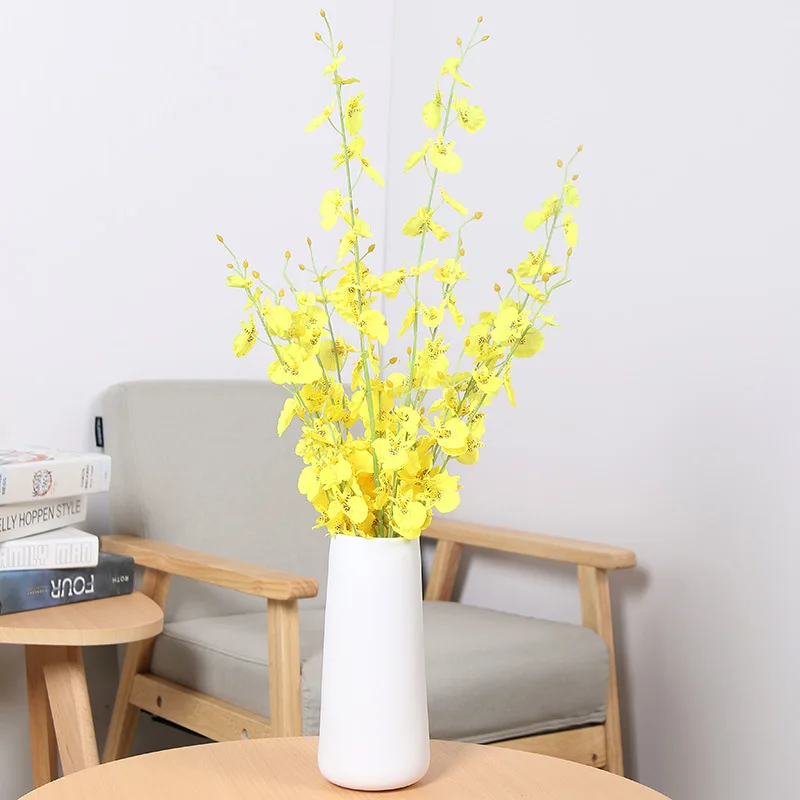 Nordic Ceramic Small Vase Decoration Living Room Dried Flowers Creative Furnishings Home European Minimalist Modern Decorations
