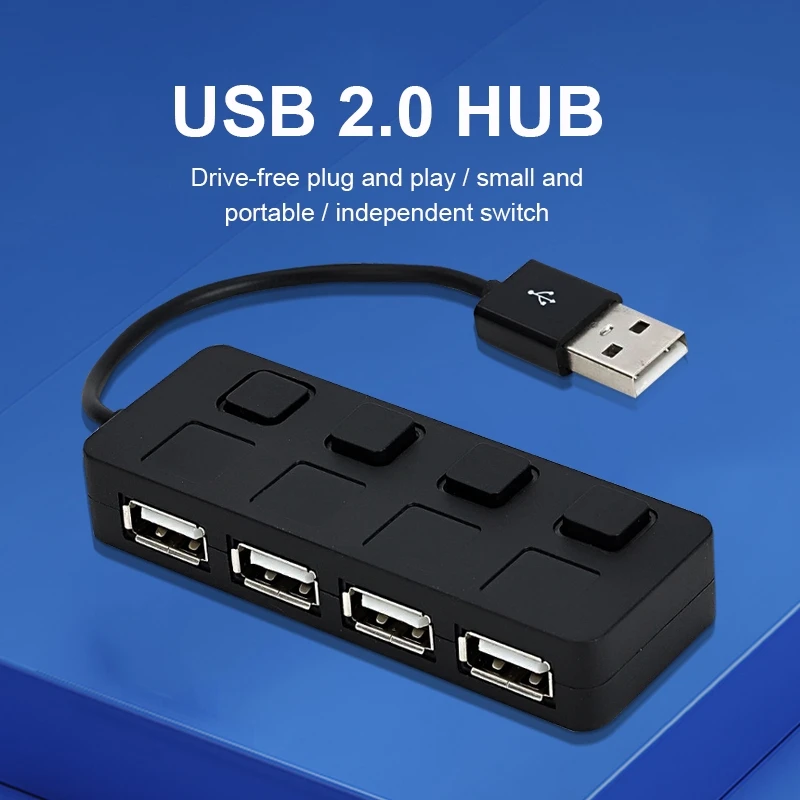 Usb хаб Удлинительный кабель высокоскоростной USB 2 0 концентратор разветвитель