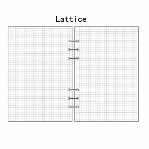A5/A6/A7 решетка планировщик дневник вставка заправка расписание Органайзер 45 листов Примечание канцелярские товары офисные школьные принадлежности