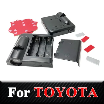 

2Pcs 3D LED Car LED Door Welcome Light Logo Projector Laser Door Lamp for Toyota Camry Corolla Reize 4 Runner series