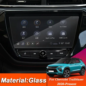 

Car Styling Dashboard GPS Navigation Screen Glass Protective Film Sticker For Chevrolet Trailblazer 2020 Control of LCD Screen