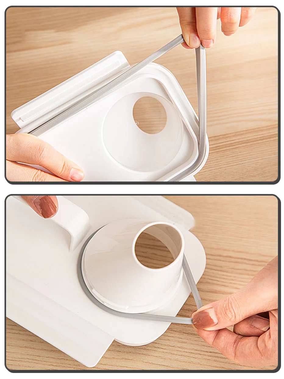 Multi-Use Laundry Powder Detergent Dispenser Food Grains Rice Storage Container