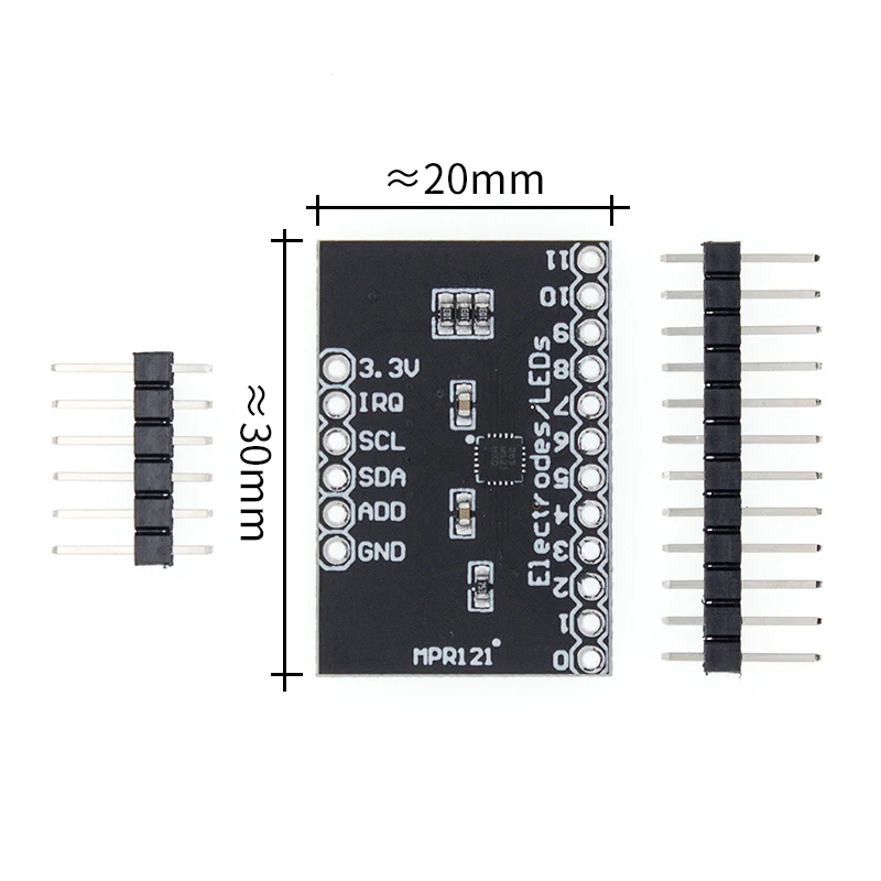 

MPR121 Breakout V12 Capacitive Touch Sensor Controller Module I2C keyboard