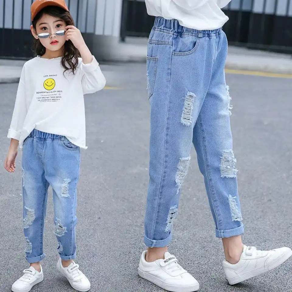 kids loose jeans