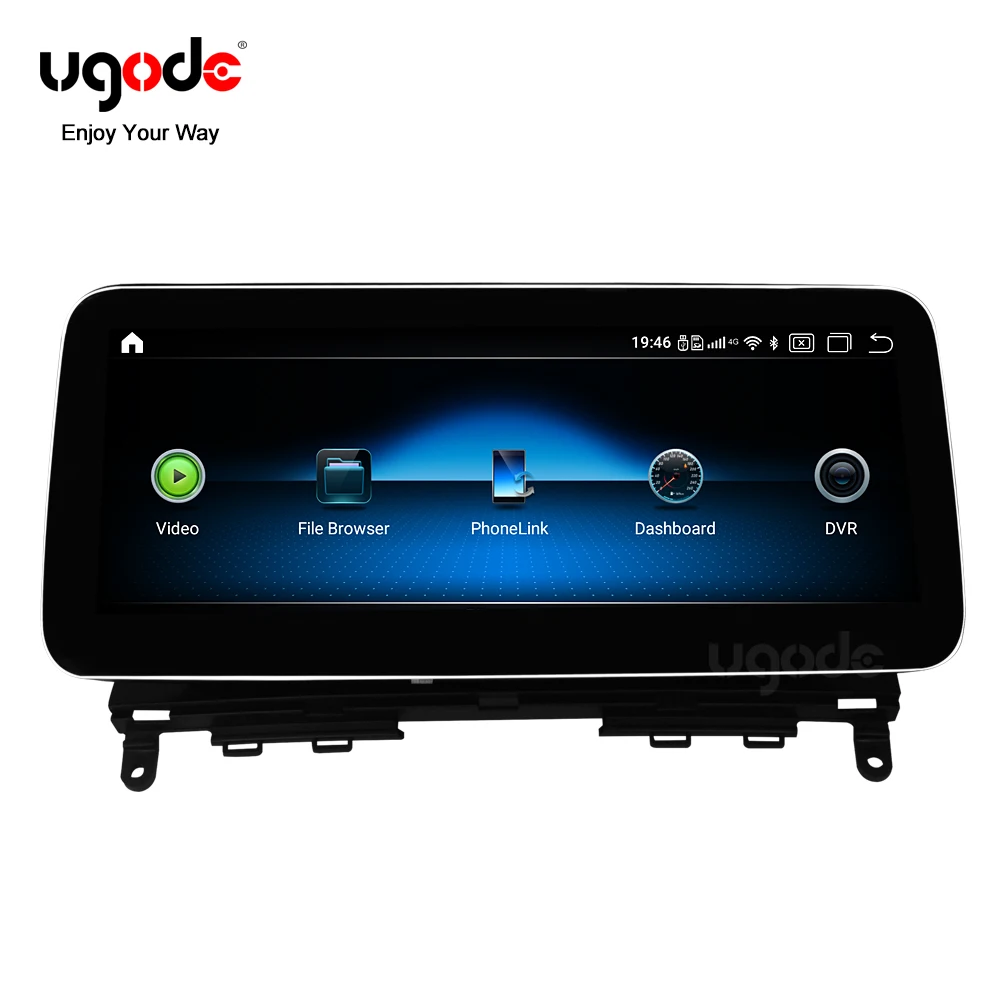 GPS with Blueray Qualcomm 2008-10 W204/S204 Android 9,0 экран автомобильный gps навигационная мультимедийная система музыкальный видео плеер для Benz C Класс NTG4.0 - Размер экрана, дюймов: GPS with Blueray